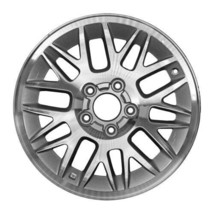 Wheel For 02-04 Jeep Grand Cherokee 17x7.5 Alloy 20 Spoke 5-5In Machined Silver - £256.39 GBP