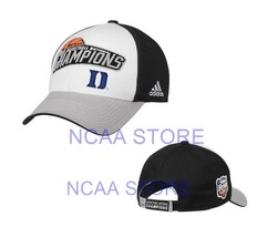 Duke Blue Devils Adidas Ncaa Basketball Final Four Champs Men&#39;s Cap Hat 2010 New - £20.68 GBP