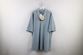 Deadstock Vintage Woolrich Mens 2XL Pigment Dye Stonewash Collared Polo ... - $59.35