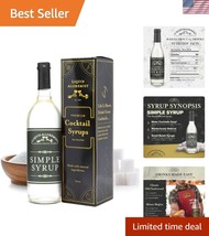 Versatile Simple Syrup - Enhance Cocktails, Mocktails &amp; Coffee - 25 oz B... - $45.00