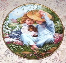 Sandra Kuck A TIME TO LOVE Reco March Of Dimes 50th Anniversary Plate 12570D - £7.83 GBP