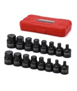 3/8-Inch Drive Low Profile Impact Hex Driver Set, 16-Piece, Sae/Metric, ... - £36.16 GBP