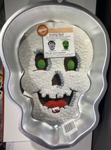 Wilton Skull / Vampire Aluminum Cake Pan   #2105-2057 Smiling Smile - $9.49
