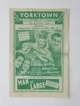 Ronald Reagan Original Yorktown Theatre Program International Squadron NYC 1941 - $14.84