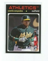 Yoenis Cespedes (Oakland Athletics) 2012 Topps Archives Rookie Card #95 - £3.94 GBP