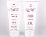 Cremo Heritage Red Shave Cream Spiced Amber No 508 6 Fl Oz Each Lot Of 2 - £22.79 GBP