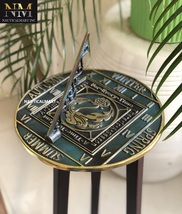 NauticalMart Season Cycle Sundial, Solid Brass with Verdigris Highlights... - $189.00