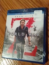 World War Z (Blu-ray + DVD + Digital HD) New - $7.12