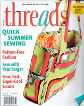Threads by Taunton&#39;s Magazine July 2008- Tailoring Series Part 2 - £1.96 GBP