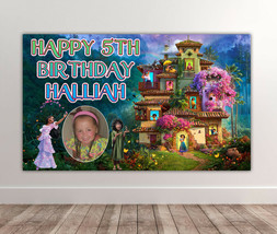 2 X DISNEY ENCANTO Photo Personalised Birthday Backdrop -Encanto Banner 40x24 - £13.91 GBP