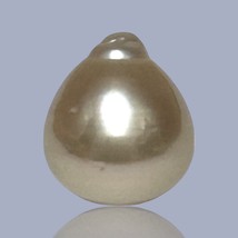 Huge Teardrop 12.2 x 13.8mm 14.6 Carats Natural Gold Philippines South Sea Pearl - £43.74 GBP