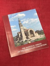 VTG 1980s The National Shrine of the Immaculate Conception Booklet Pamphlet Book - £9.71 GBP