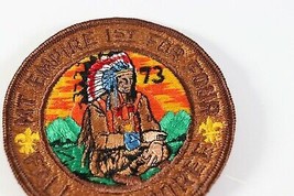 Vtg 1973 Mt Empire 1st For Four Fall Camporee Boy Scouts America BSA Camp Patch - £9.17 GBP
