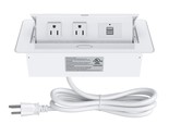 Pop Up Power Strip,Recessed Electrical Outlet Power Hub Connectivity Box... - $73.99
