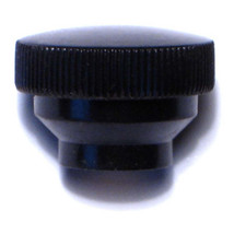 #10-32 x 3/4&quot; Black Plastic Fine Thread Knurled Knobs (4 pcs.) - £13.95 GBP