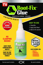 Boot-Fix Shoe Glue: Instant Professional Grade Shoe Repair Glue - $19.67