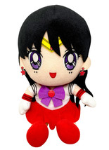 Sailor Moon Sailor Mars Sitting Pose Plush Doll Anime Licensed NEW - £15.36 GBP