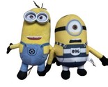 Toy Factory Plush Despicable Me 3 Minions Lot of 2 Doll Universal Studios - £9.46 GBP