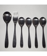 Lot of 6 International Stainless Steel, 4 6.25&quot; Teaspoons, 7.5&quot; Fork, 7.... - $21.95