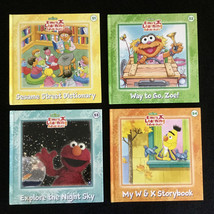 Elmo&#39;s Learning Adventure Hardback Lot of 4 Books 51,52, 53, 54 Sesame Street - £13.28 GBP