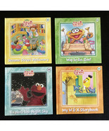 Elmo&#39;s Learning Adventure Hardback Lot of 4 Books 51,52, 53, 54 Sesame S... - £13.13 GBP