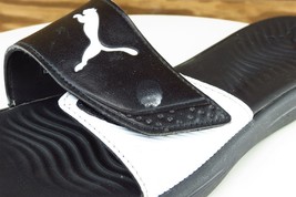 PUMA Sz 9 M Black Slide Synthetic Women Sandals 0218 - £15.55 GBP