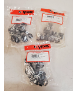 3 Packs of 25 Units of Velvac Coated Tube Clips 021011 (75 Total Qty) - $506.75 MXN