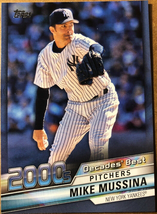 2020 Topps Decades Best BLUE SP #DB75 Mike Mussina New York Yankees ⚾ - £0.88 GBP
