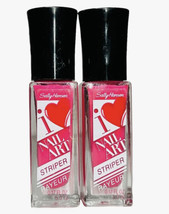 2X Sally Hansen I Love Nail Art Striper - Nail Color #240 Hot Pink Rose - £7.43 GBP