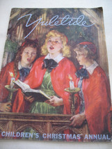 Yuletide A Children&#39;s Christmas Annual Magazine Vintage 1942 28 Pages WW2 - £12.75 GBP