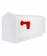 Solar Group PL10W Plastic Rural White Mailbox - £38.77 GBP