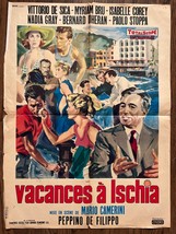 *HOLIDAY ISLAND (Vacanze a Ischia) (1957) Vittorio De Sica &amp; Myriam Bru Comedy - £75.76 GBP