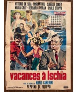 *HOLIDAY ISLAND (Vacanze a Ischia) (1957) Vittorio De Sica &amp; Myriam Bru ... - £75.06 GBP