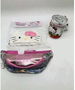 Hello Kitty Sanrio Collection Holo Fanny Pack Bath Headband Can Case 3 I... - $64.99