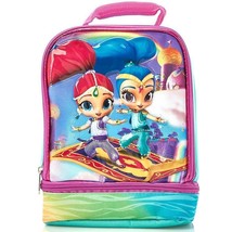 Shimmer and Shine Lunch Box Bag Insulated Nick Jr. Dual Compartment - £7.23 GBP