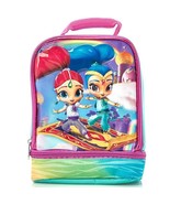 Shimmer and Shine Lunch Box Bag Insulated Nick Jr. Dual Compartment - £7.19 GBP