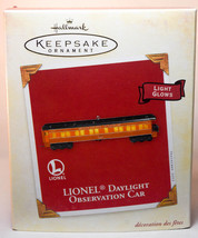 Hallmark: Lionel Daylight Obervation Car - 2003 Classic Keepsake Ornament - £10.72 GBP