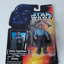 Star Wars The Power Of The Force Lando Calrissian Action Figure Kenner 1995 New - £14.21 GBP