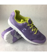 Footjoy Women&#39;s FJ Golf Shoes Size 4M Violet Yellow 48205 New - $42.59 CAD