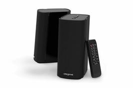 Creative T100 2.0 Compact Hi-Fi Speakers, up to 80W Peak Power with Blue... - $123.56