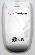 Genuine Lg VX5200 Verizon Battery Cover Door Silver Clamshell Flip Phone Back - $4.38