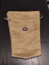 Crown Royal Reserve Gold Tan Suede with Purple Crown Drawstring Bag - €8,51 EUR