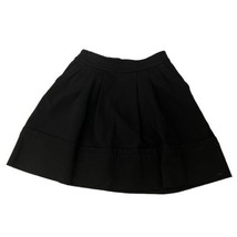 Marc by Marc Jacobs Black Pleated Lined A-line Ruffle Skirt with Pockets... - £24.36 GBP