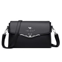 Classic Ladies PU Leather Fashion Shoulder Bag Simple Fashion Brand Designer Mes - £49.56 GBP