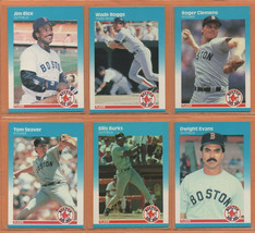 1987 Fleer Boston Red Sox Team Lot Roger Clemens Jim Rice Wade Boggs Tom Seaver - £1.55 GBP