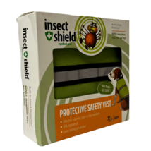 Protective Safety Vest For Dogs Repels Mosquitos Ticks Fleas By Insect S... - £15.48 GBP