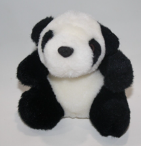 Canned Critters Panda Bear Black White Plush 6&quot; Soft Toy No Can Stuffed ... - £16.79 GBP