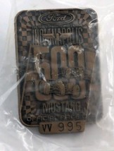 Vintage 1994 Ford Mustang Indy Indianapolis 500 Pace Car Bronze Pit Badg... - €51,23 EUR
