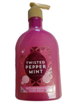 5 BATH &amp; BODY WORKS TWISTED PEPPERMINT NOURISHING CREAMY HAND SOAP 8 FL OZ - $71.25