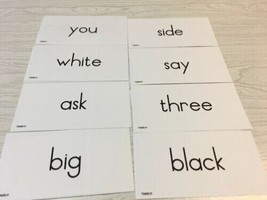 Sight words— Second Hundred  - Reading - Fry Sight Word Flash Cards - 10... - £6.05 GBP